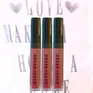 ❤️3 New ⭐ BOBBI BROWN Crushed - Oil Infused Lip Gloss - 'SLOW JAM' - Full Size